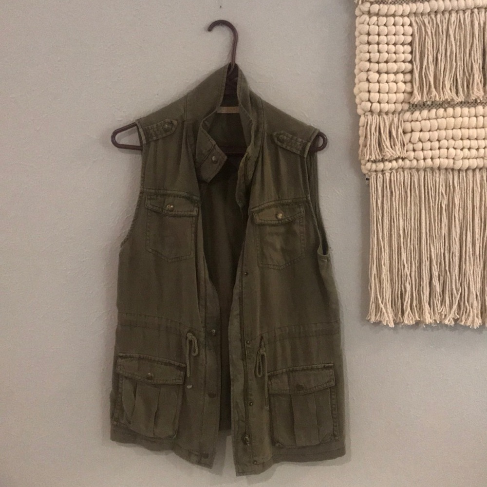 Army inspired vest